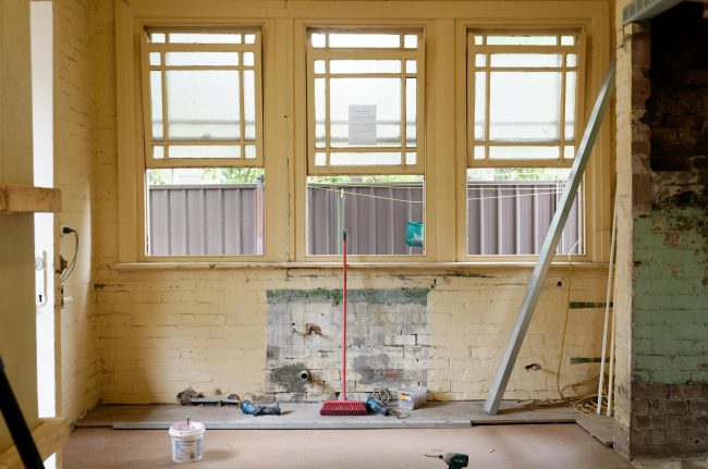 rénovation de l'isolation thermique
