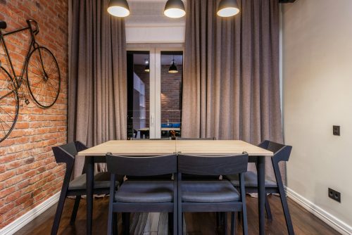 salle à manger style industriel