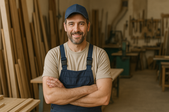 professionnel en menuiserie