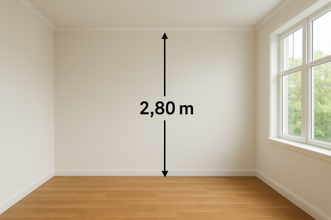 hauteur sous plafond