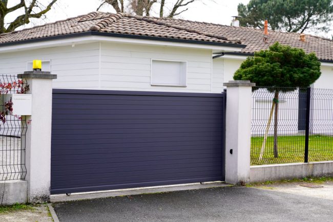 portail en aluminium