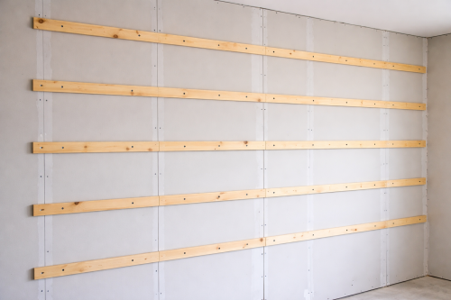 tasseaux sur du placo