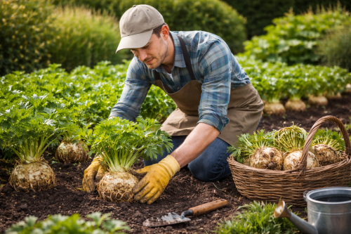 faire grossier les céleri-rave