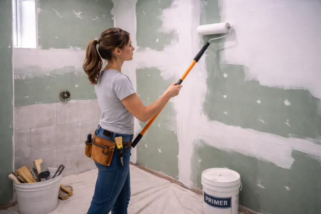 peindre sur du placo