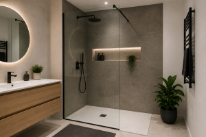 paroi de douche moderne