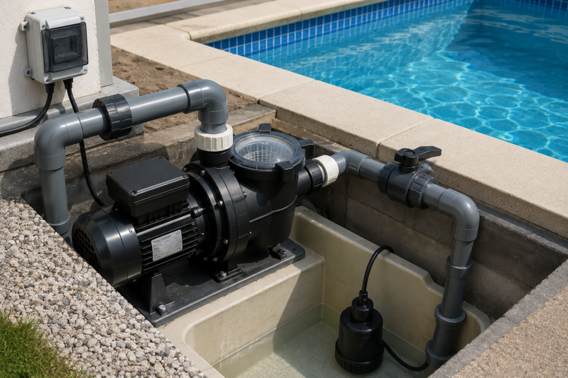 pompe de relevage de piscine