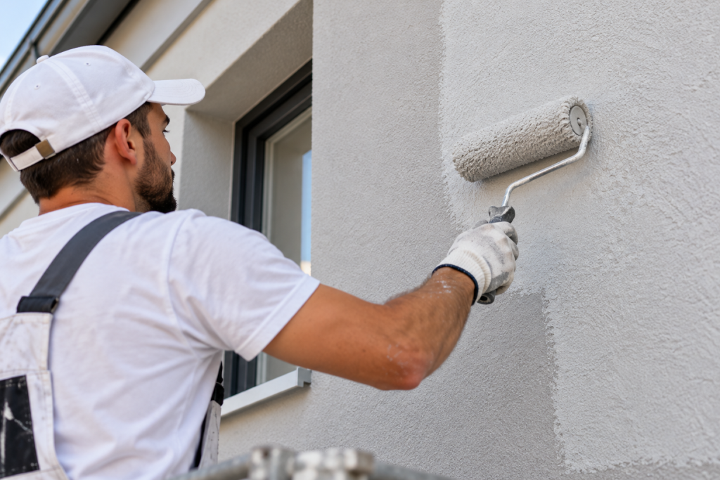 peinture gris perle